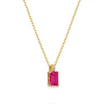 Carica l&#39;immagine nella Galleria, Collana Mini Baguette
