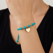 Bracciale Cordino con Cuore Tiffany