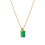 Carica l&#39;immagine nella Galleria, Collana Mini Baguette
