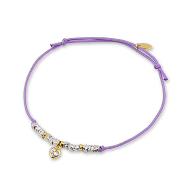 Bracciale Pepite Pietra di Luce con Cuore