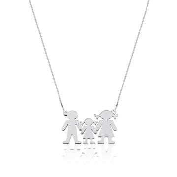 Collana Famiglia Personalizzabile