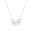Collana Famiglia Personalizzabile