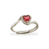 Anello Cuore Zircone