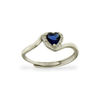 Anello Cuore Zircone