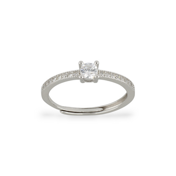 Anello Solitario Aurora