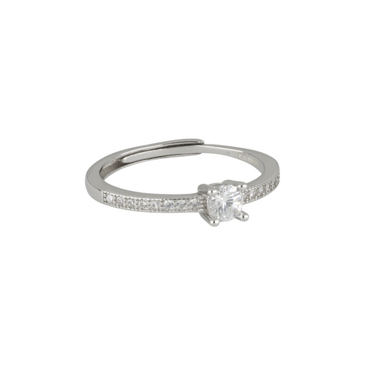 Anello Solitario Aurora