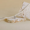 Collana Di Perle Con Goccia Zirconata