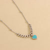 Collana Con Cuore Smaltato
