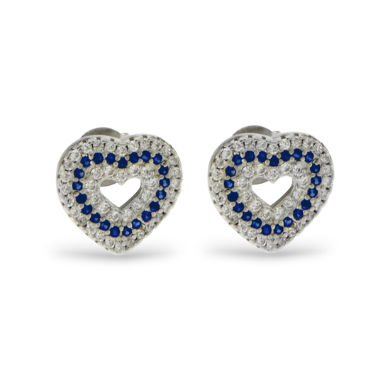 Orecchini Cuore Zircone