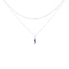 Collana Doppia Con Corno