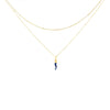 Collana Doppia Con Corno
