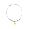 Bracciale Pepite Con Pendenti