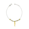 Bracciale Pepite Con Pendenti