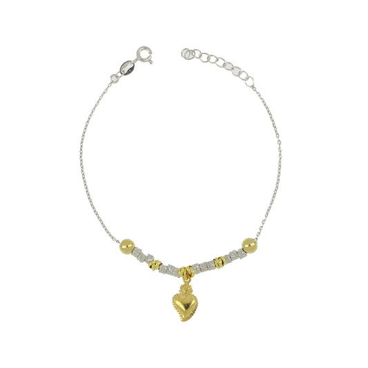 Bracciale Pepite Con Pendenti