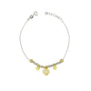 Bracciale Pepite Con Pendenti Strass