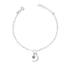 Bracciale Con Luna e Pietra
