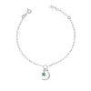 Bracciale Con Luna e Pietra