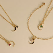 Bracciale Con Luna e Pietra