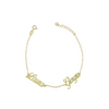 Bracciale con Due Nomi Personalizzabili