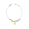Bracciale Pepite Con Pendenti Strass