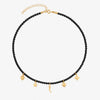 Collana Choker Multicharms di Perle e Ciondolo Portafortuna