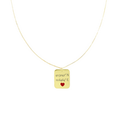 Collana Targa Personalizzata