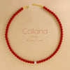 Collana Di Perle Corallo con Perla Colorata
