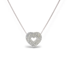 Collana Cuore Zircone