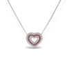 Collana Cuore Zircone