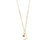 Collana Con Luna e Pietra