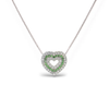 Collana Cuore Zircone