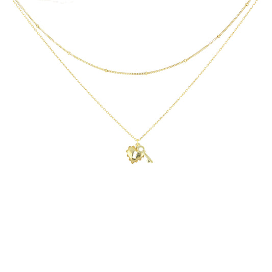Collana Doppia Con Pendente