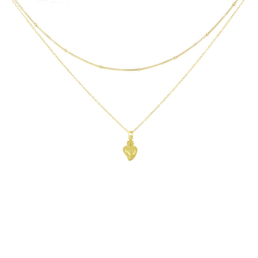 Collana Doppia Con Pendente