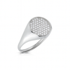 Anello Chevalier  Pavè Tondo