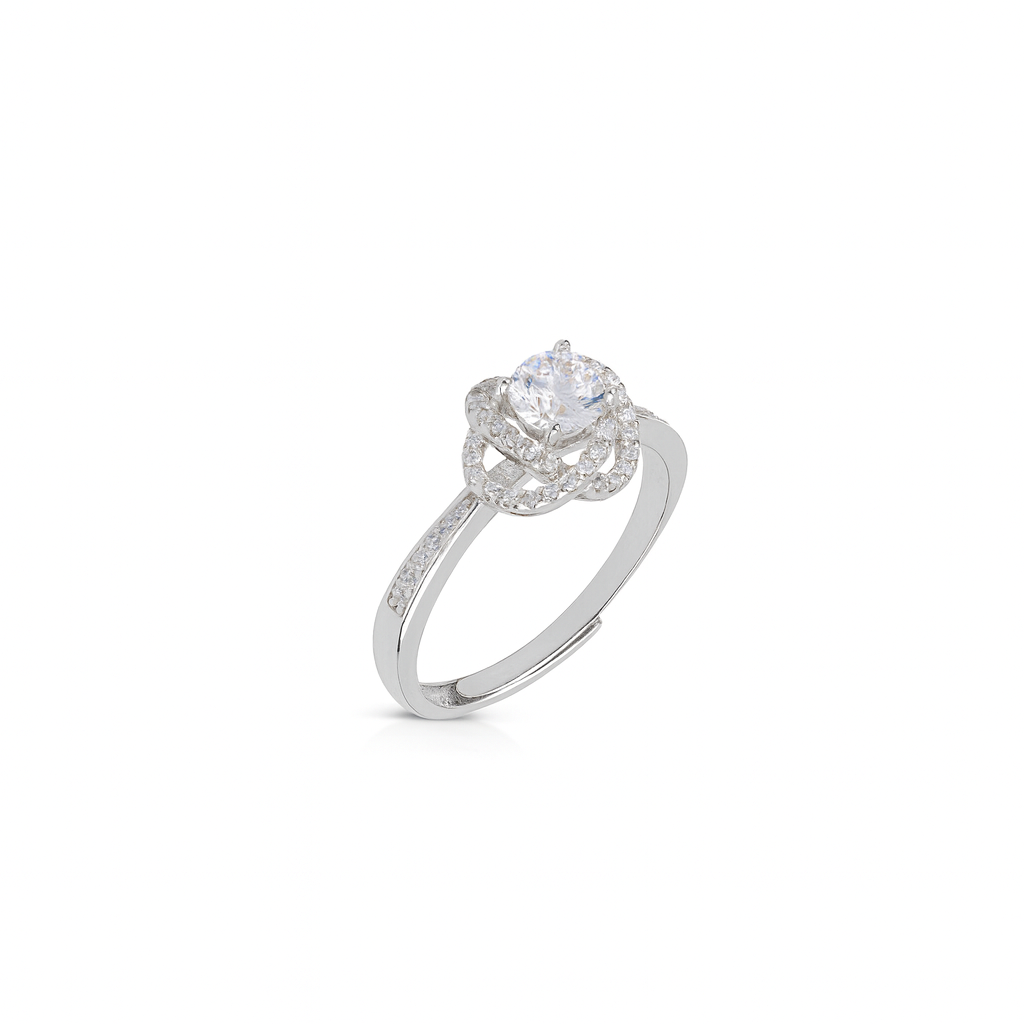 Anello Solitario Rosy