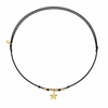 Choker con Pepite Dorate e Pendenti Mix