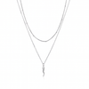 Collana Doppia Con Corno