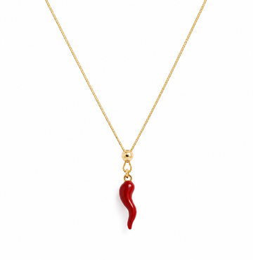 Collana Con Corno Piccolo
