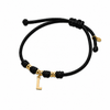 Bracciale con Pepite e Iniziale
