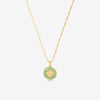 Collana con Medaglia Quadrifoglio