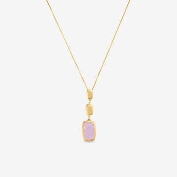 Collana con Pendente Rosa in Madreperla