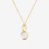 Collana con Cerchi e Inserti in Madreperla
