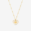 Collana con Cuore in Madreperla