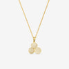 Collana con Tris di Cerchi Zirconati