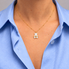 Collana con Orsetto in Madreperla