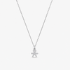 Collana con Bimba o Bimbo Zirconata