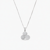Collana con Tris di Cerchi Zirconati