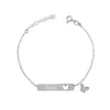 Bracciale Targa Baby Inciso