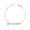 Bracciale Targa Baby Inciso