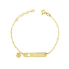 Bracciale Targa Baby Inciso